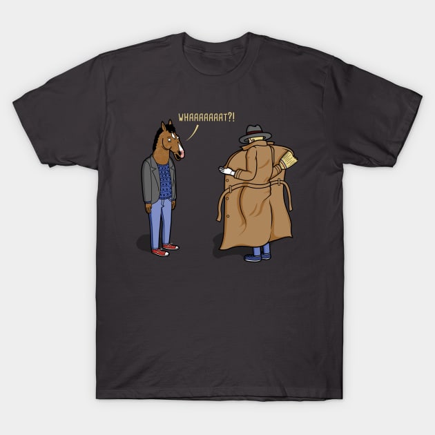 Trench coat! T-Shirt by Raffiti